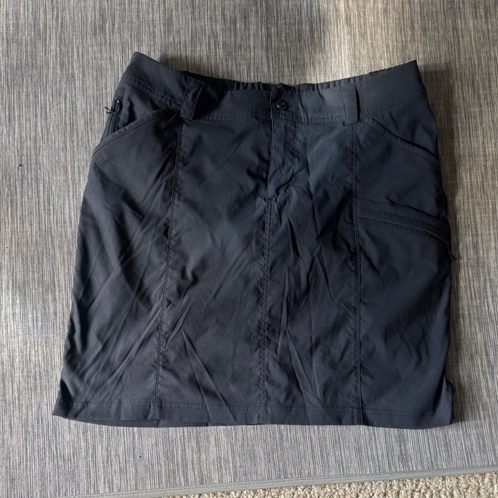 Dark Grey Skort with Pockets